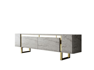 Drewniana podstawa pod telewizor "Yildiz" - 180 x 30 x 50 cm - TravertinOr