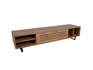 Drewniana podstawa pod telewizor "Safir" 160 x 40 x 35 cm - sosna atlantycka