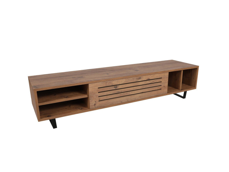 Drewniana podstawa pod telewizor "Safir" 160 x 40 x 35 cm - sosna atlantycka