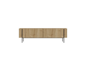 Drewniany stojak pod telewizor "Herman" - 160 x 31 x 45 cm - Beżowy