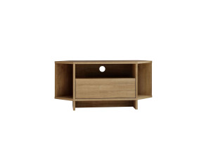 Drewniany stojak pod telewizor "Viva" - 95 x 35 x 45 cm - Beżowy