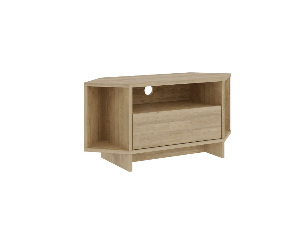 Drewniany stojak pod telewizor "Viva" - 95 x 35 x 45 cm - Beżowy