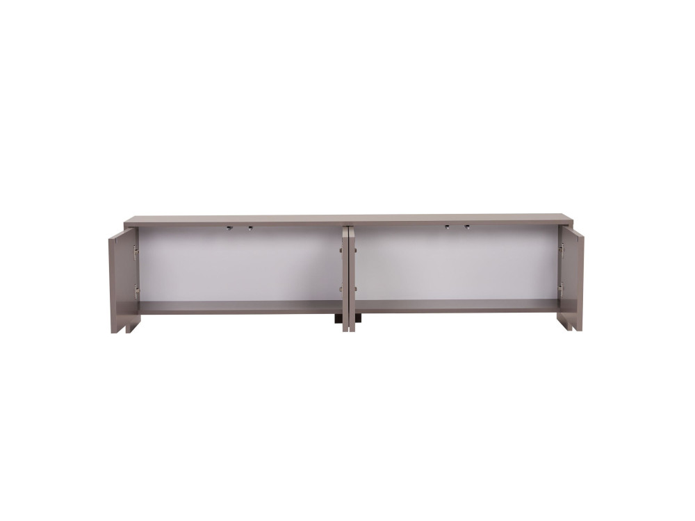 Drewniana podstawa pod telewizor "Aurelia" - 180 x 32 x 45 cm - Atlas