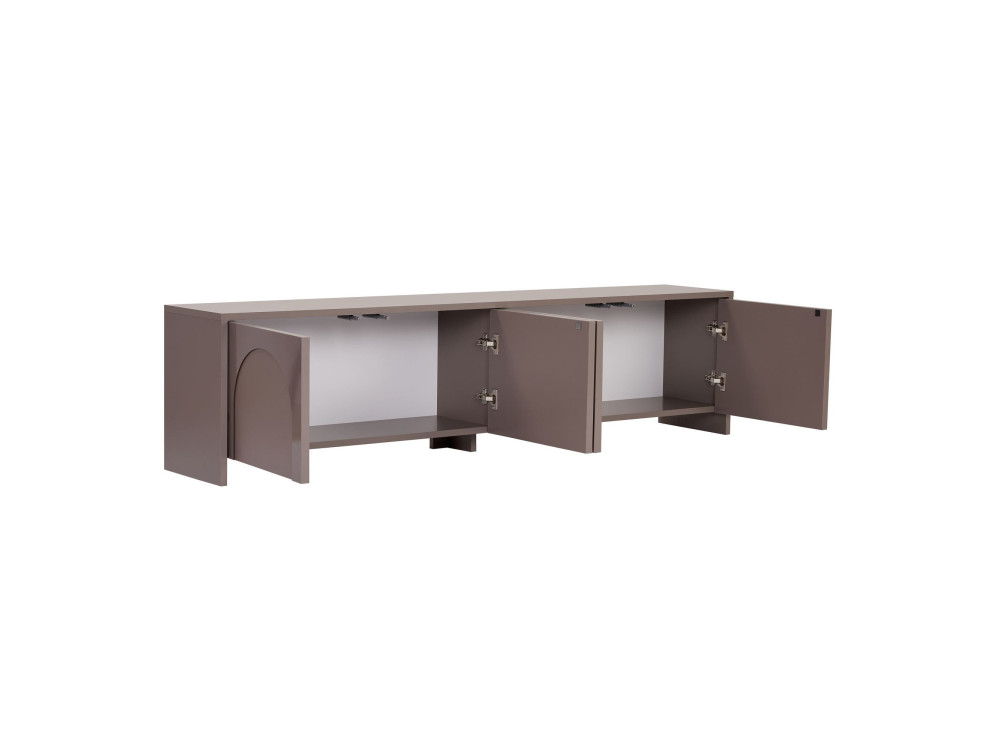Drewniana podstawa pod telewizor "Aurelia" - 180 x 32 x 45 cm - Atlas