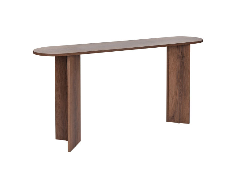 Kredens drewniany "Sira" - 150 x 35 x 75 cm - Orzech