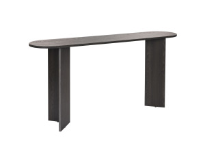 Kredens drewniany "Sira" - 150 x 35 x 75 cm - Czarne światło