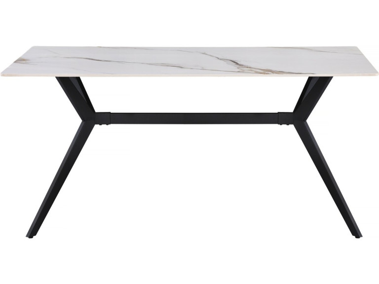 Stół jadalny ceramiczny "Boreal" - 4-6 osób - 160 cm - biały
