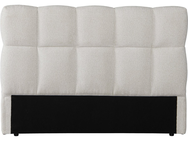 Zagłówek "Alpe d'Huez" z grubego materiału - 160 cm - Beżowy