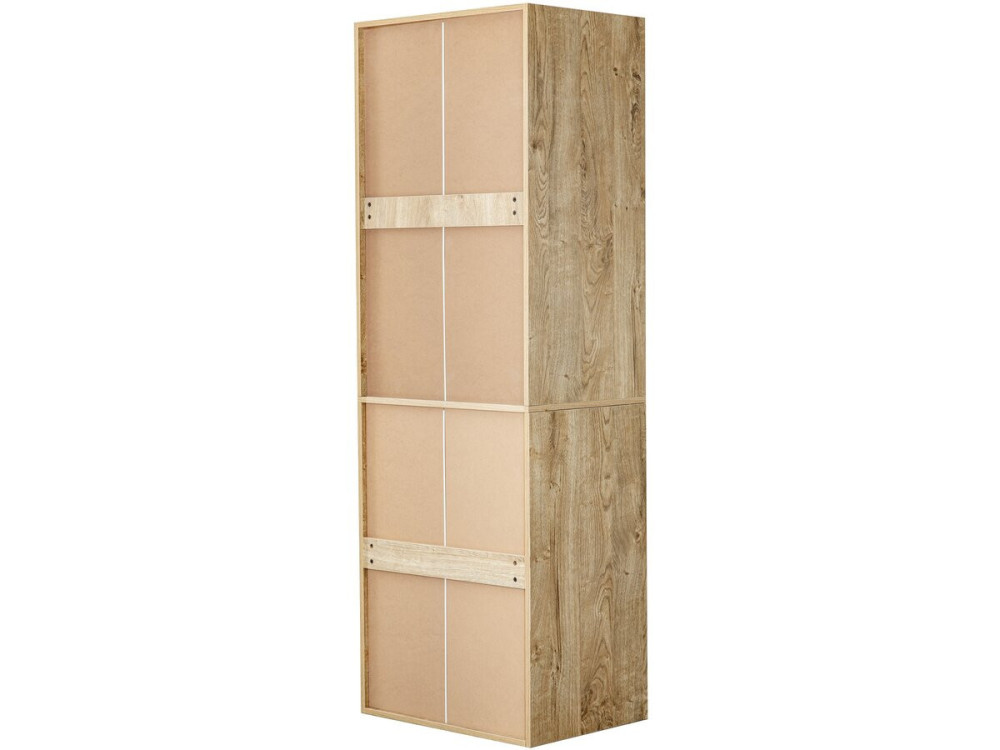 Szafa "Opéra" z miejscem na wieszaki i wieszakiem na spodnie - 60 x 45 x 180 cm - Beżowy