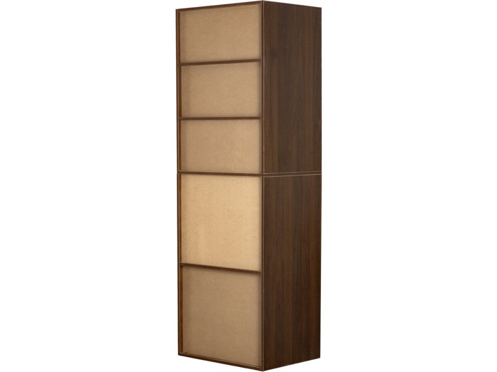 Szafa "Opéra" z 5 półkami - 60 x 45 x 180 cm - Brązowy