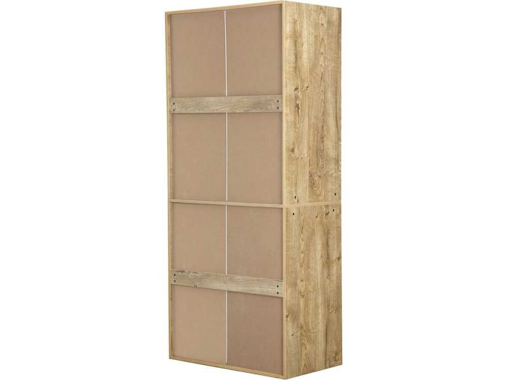 Szafa "Opéra" z 4 szufladami i 1 miejscem do powieszenia - 80 x 45 x 180 cm - Beżowy