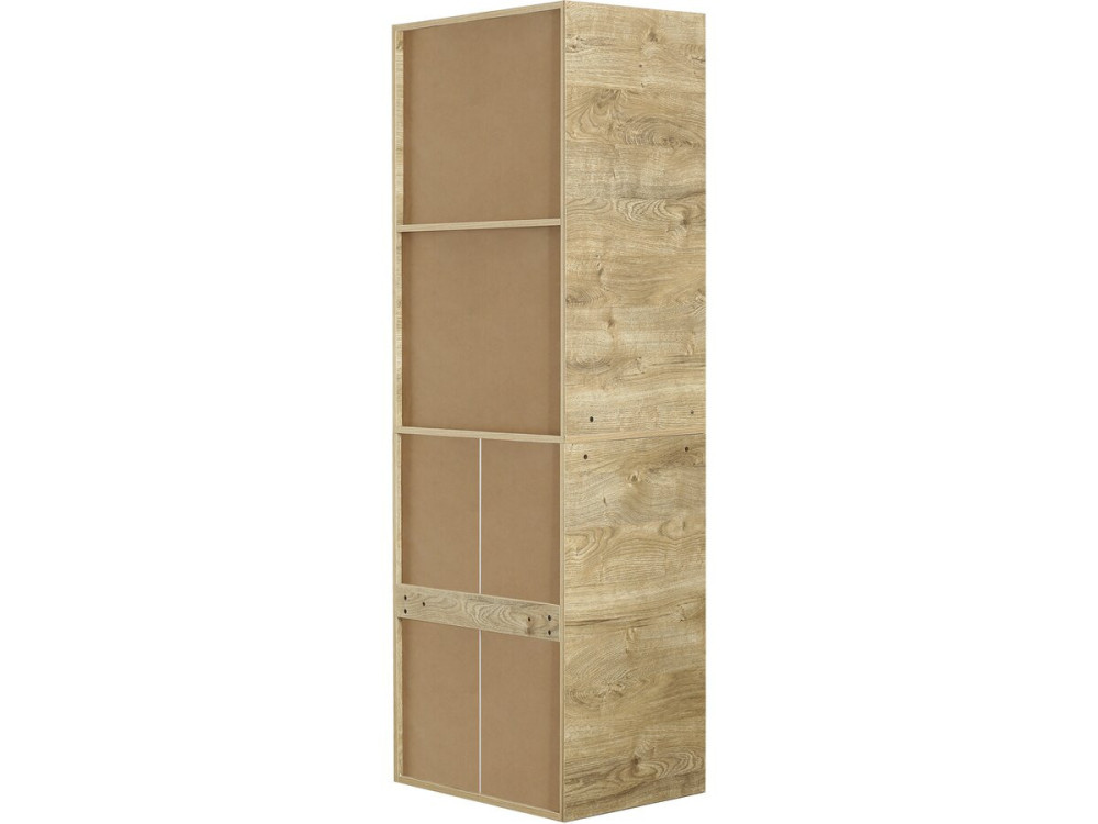 Szafa "Opéra" z 5 szufladami i 2 półkami - 60 x 45 x 180 cm - Beżowy