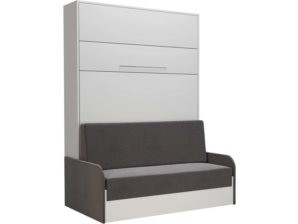Rozkładane łóżko KYM SOFA 3" - 140 x 200 cm - Biały
