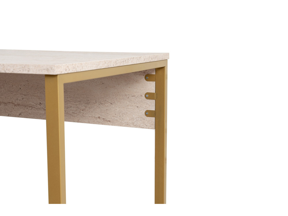 Podwójne biurko do gabinetu - 240 x 60 x 74 cm - TravertinOr