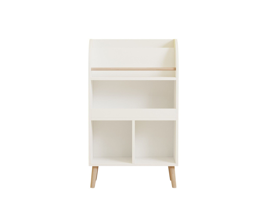 Drewniany regał "Minola" - 60 x 30 x 102 cm - Biały