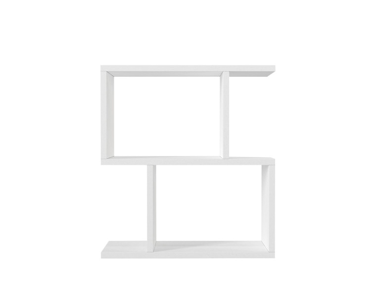 Drewniany stolik boczny "Karinus" - 50 x 17 x 55 cm - Biały
