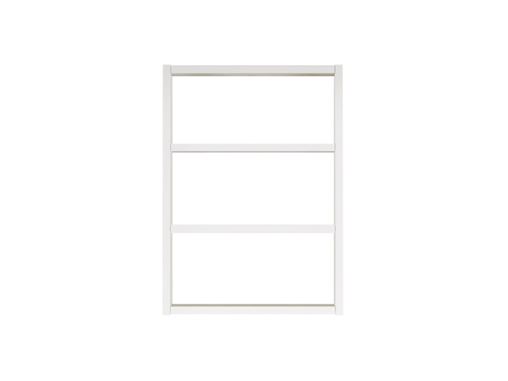 Drewniana półka ścienna "PR1" - 43 x 9 x 60 cm - Biały