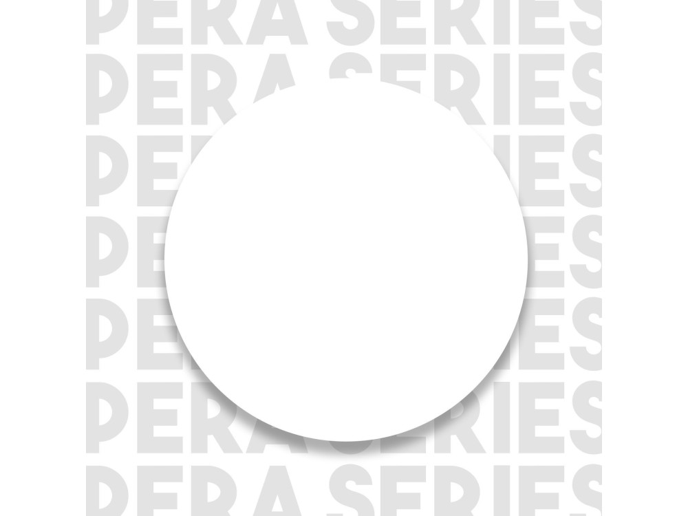 Drewniana półka ścienna "PR1" - 43 x 9 x 60 cm - Biały