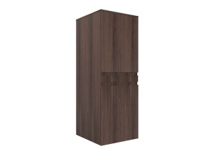 Szafka pod pralkę „Neve 70” – 70 x 73 x 193 cm – ciemny orzech