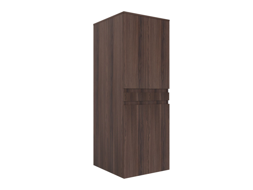 Szafka pod pralkę „Neve 70” – 70 x 73 x 193 cm – ciemny orzech