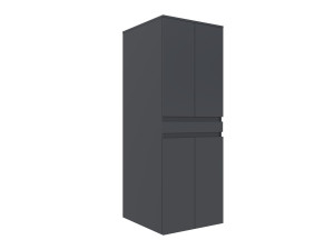 Szafka pod pralkę „Neve 70” – 70 x 73 x 193 cm – matowy antracyt