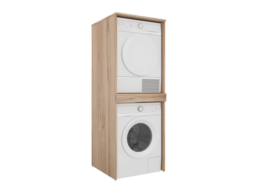 Szafka pod pralkę „Linfa 70” – 70 x 73 x 193 cm – dąb