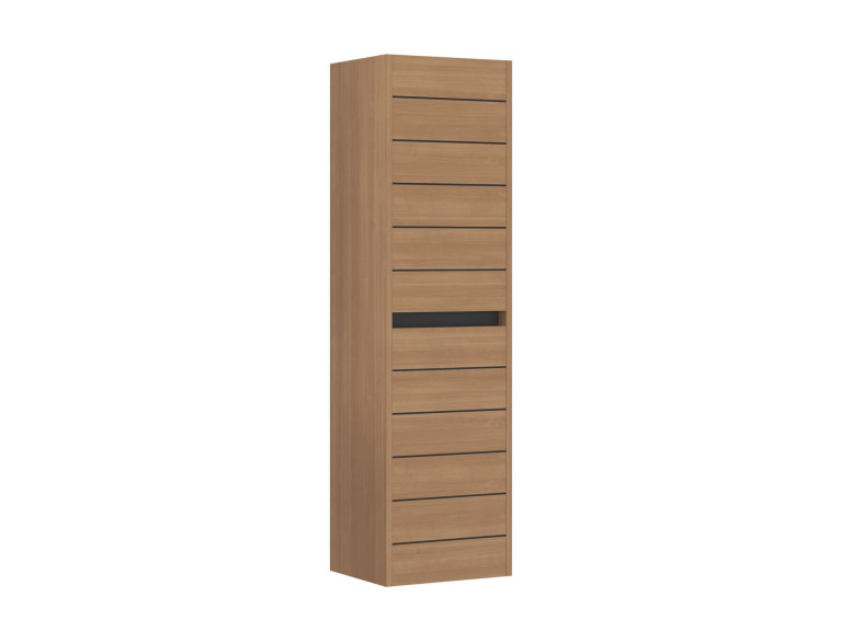 Szafka łazienkowa „Ricato 40” – 42 x 27 x 138 cm – orzech