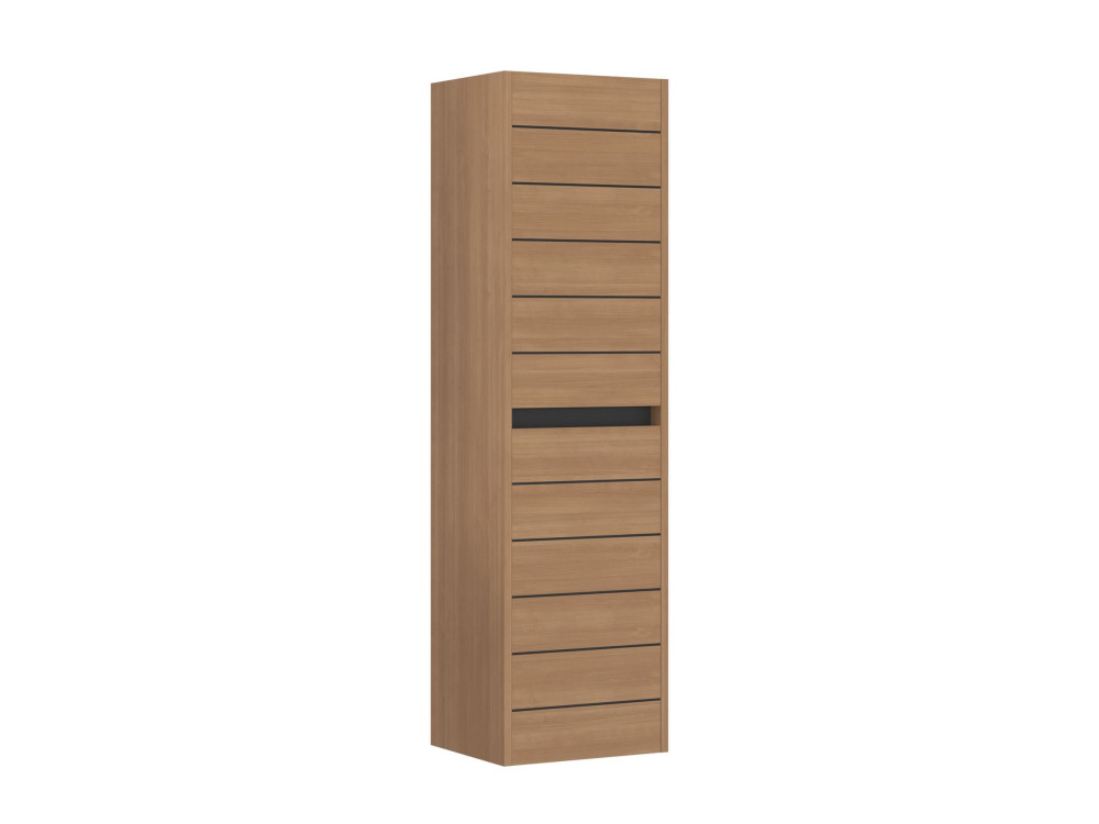 Szafka łazienkowa „Ricato 40” – 42 x 27 x 138 cm – orzech