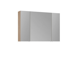 Szafka łazienkowa z lustrem „Side 100” – 100 x 16 x 66 cm – dąb