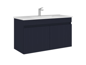 Szafka pod umywalkę „Tivoli 100” – 100 x 45 x 57 cm – matowy granatowy