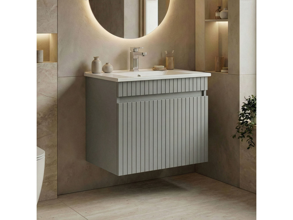 Szafka pod umywalkę „Tivoli 65” – 65 x 45 x 57 cm – kolor matowy kaszmir