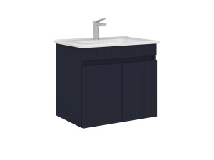 Szafka pod umywalkę „Tivoli 65” – 65 x 45 x 57 cm – matowy granatowy