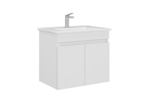 Szafka pod umywalkę „Tivoli 65” – 65 x 45 x 57 cm – matowa biel