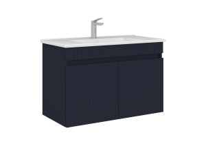 Szafka pod umywalkę „Tivoli 85” – 85 x 45 x 57 cm – matowy granatowy