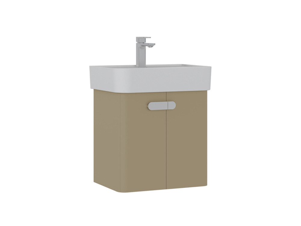 Szafka pod umywalkę „Orbit 55” – 55 x 38 x 62 cm – Mink