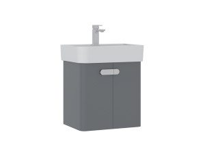 Szafka pod umywalkę „Orbit 55” – 55 x 38 x 62 cm – szara