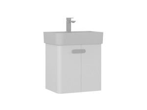 Szafka pod umywalkę „Orbit 55” – 55 x 38 x 62 cm – biała