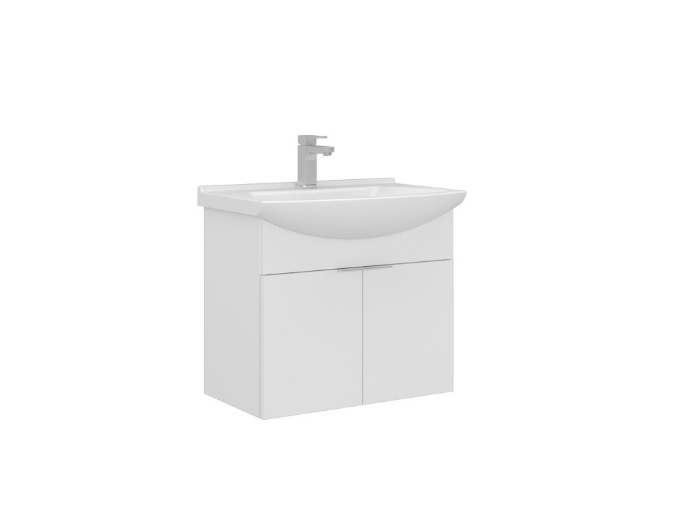 Szafka pod umywalkę „Purus 65” – 65 x 50 x 58 cm – biała