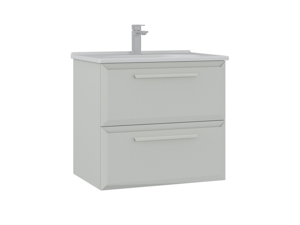 Szafka pod umywalkę „Nuvola 65 v2” – 65 x 50 x 62 cm – kolor Cashmere