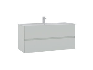 Szafka pod umywalkę „Nest 121 v2” – 121 x 51 x 55 cm – kolor Matte Cashmere