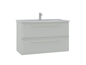 Szafka pod umywalkę „Nuvola 100 v2” – 100 x 50 x 62 cm – Cashmere
