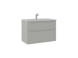 Szafka pod umywalkę „Messina 85 v2” – 85 x 45 x 55 cm – kolor matowy kaszmirowy