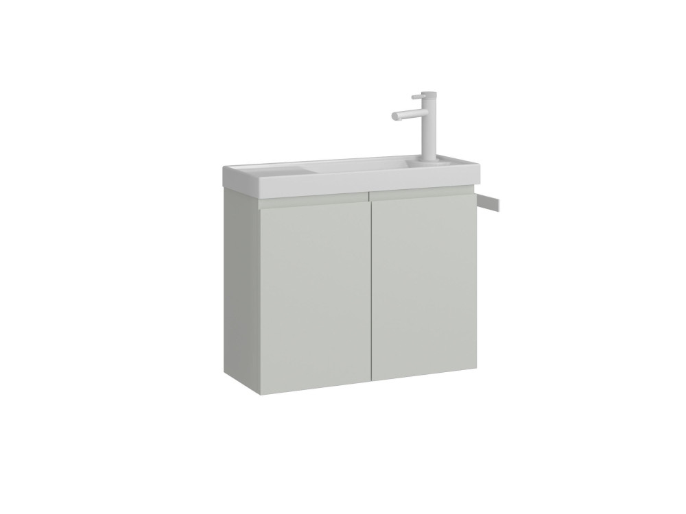 Szafka pod umywalkę „Ferla 60” – 60 x 22 x 50 cm – kolor matowy kaszmirowy