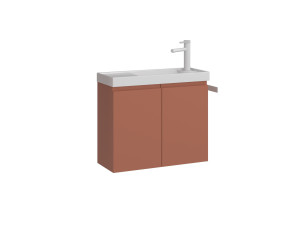 Szafka pod umywalkę „Ferla 60” – 60 x 22 x 50 cm – kolor Matte Cinnamon