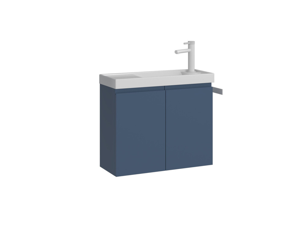 Szafka pod umywalkę „Ferla 60” – 60 x 22 x 50 cm – kolor Petrol Blue