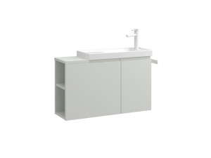Szafka pod umywalkę „Ferla 80” – 80 x 22 x 45 cm – kolor matowy kaszmirowy