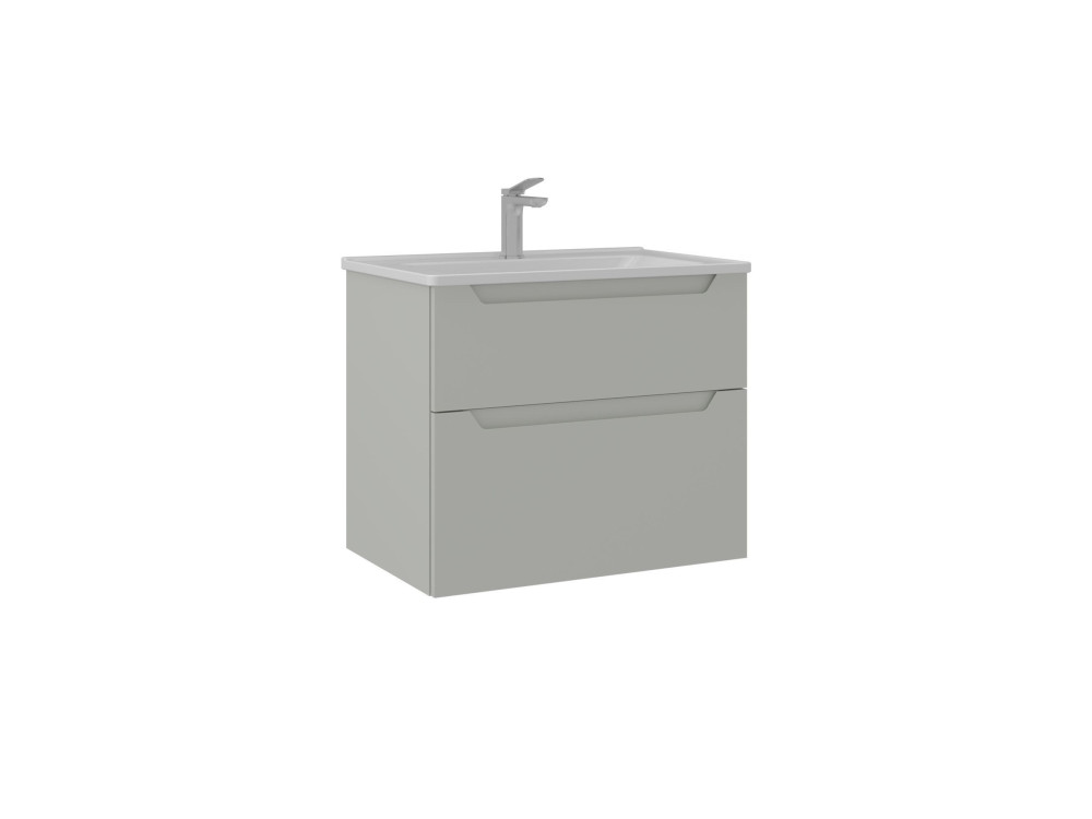 Szafka pod umywalkę „Messina 65 v2” – 65 x 45 x 55 cm – kolor Matte Cashmere