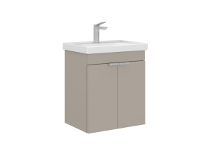 Szafka pod umywalkę „Desna 50” – 50 x 38 x 58 cm – kolor piaskowy
