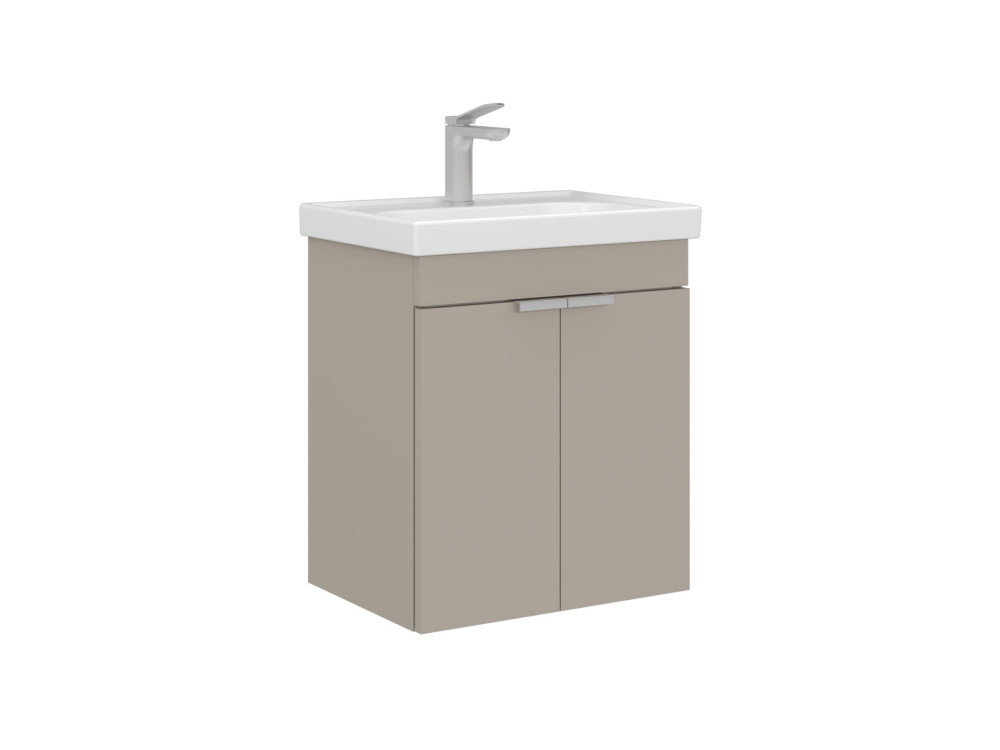 Szafka pod umywalkę „Desna 50” – 50 x 38 x 58 cm – kolor piaskowy
