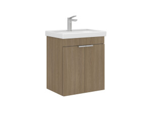 Szafka pod umywalkę „Desna 50” – 50 x 38 x 58 cm – dąb Sonomo